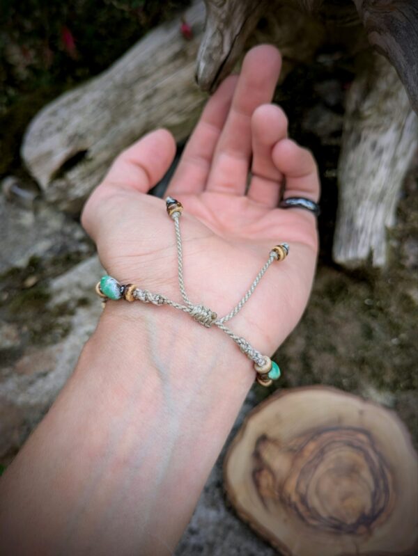 Bracelet Loup Chrysoprase