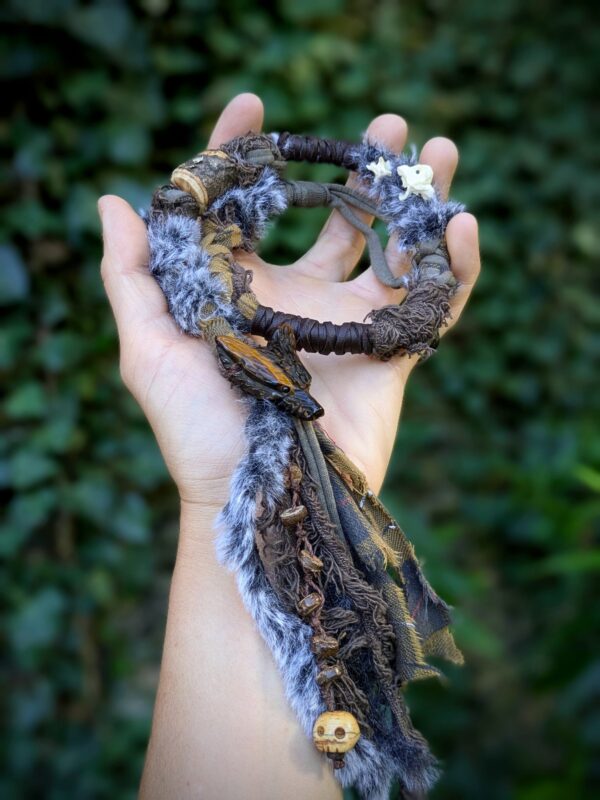 Hairwrap loup oeil de tigre
