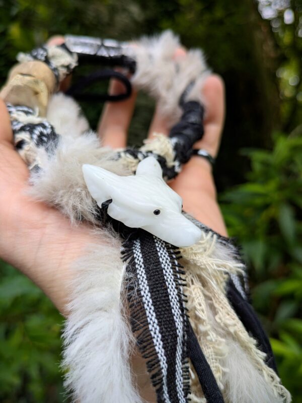 Hairwrap loup de jade
