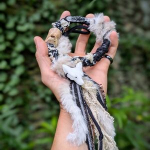 Hairwrap loup de jade
