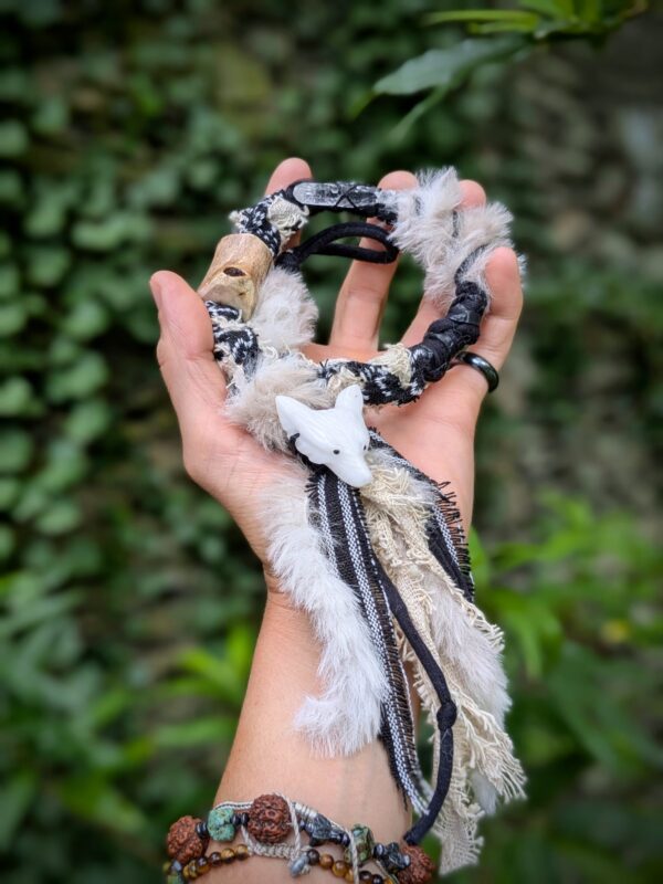 Hairwrap loup de jade