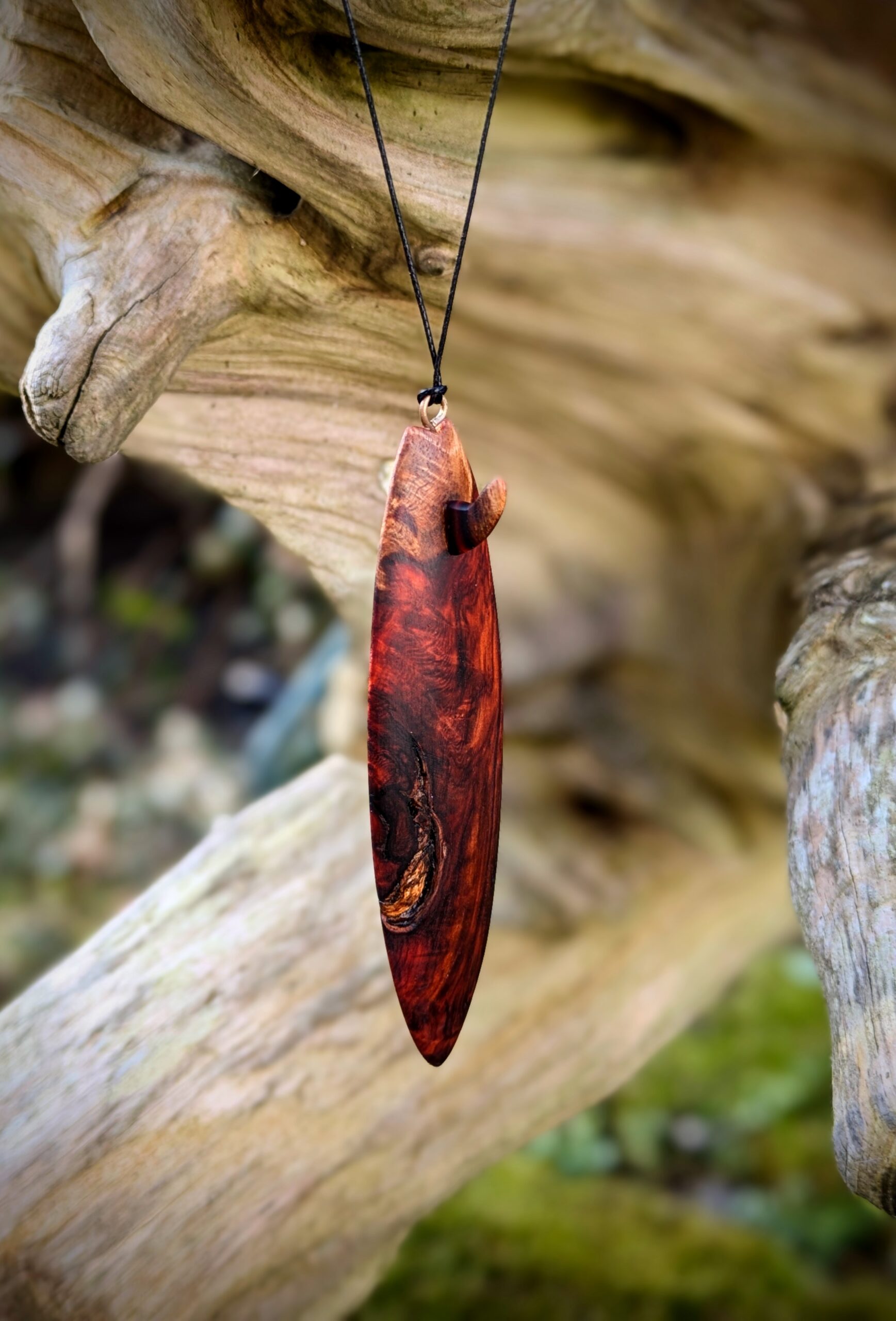 Planche de surf décorative bois de rose