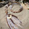 Ateba Hairwrap amovible doré
