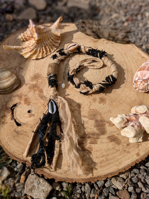 Ateba Hairwrap amovible coquillage