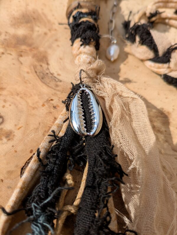 Ateba Hairwrap amovible coquillage