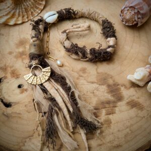 Ateba Hairwrap amovible perle