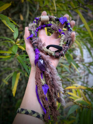 Ateba Hairwrap amovible améthyste