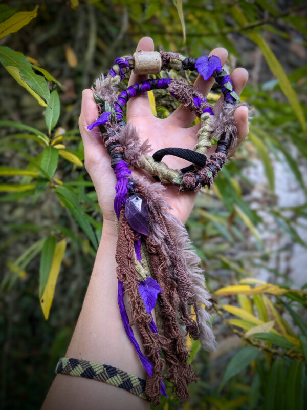 Ateba Hairwrap amovible améthyste