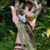 Hairwrap Loup jaspe chrysanthème