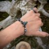 Bracelet loup Labradorite