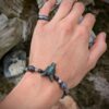 Bracelet loup Labradorite