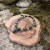 Bracelet loup Labradorite