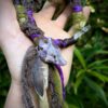 Hairwrap renard améthyste