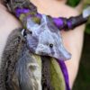 Hairwrap renard améthyste