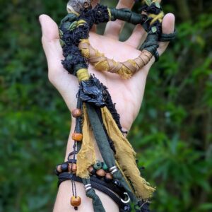 Hairwrap Renard obsidienne
