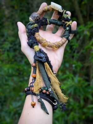 Hairwrap Renard obsidienne