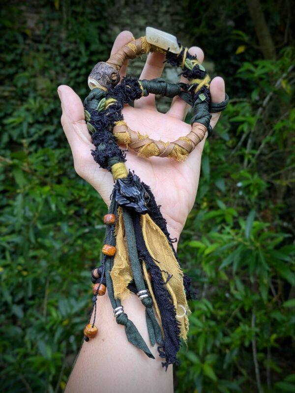 Hairwrap Renard obsidienne
