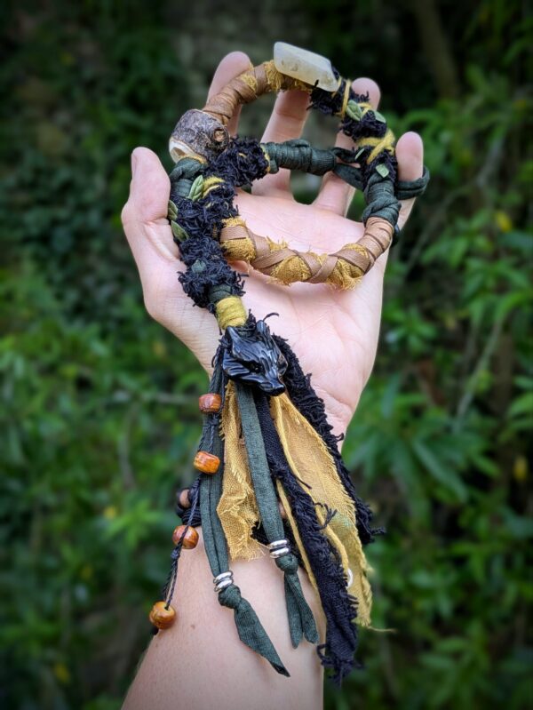 Hairwrap Renard obsidienne