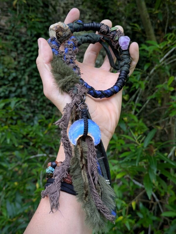 Hairwrap lune Opaline