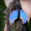 Hairwrap lune Opaline