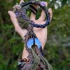 Hairwrap lune Opaline