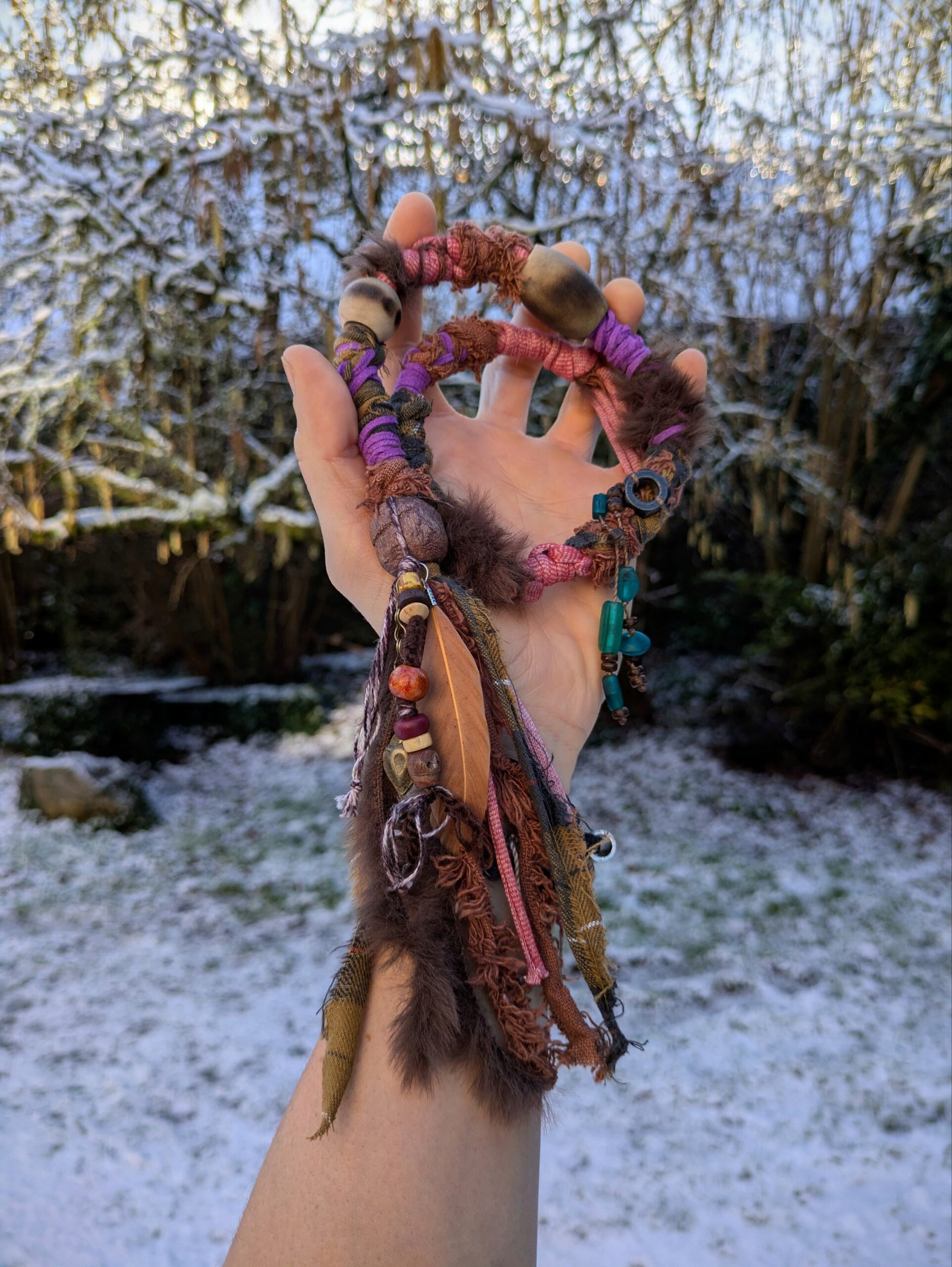 Hairwrap amovible style grunge