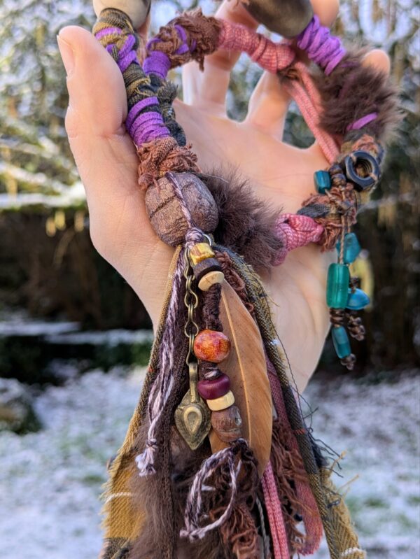 Hairwrap amovible style grunge