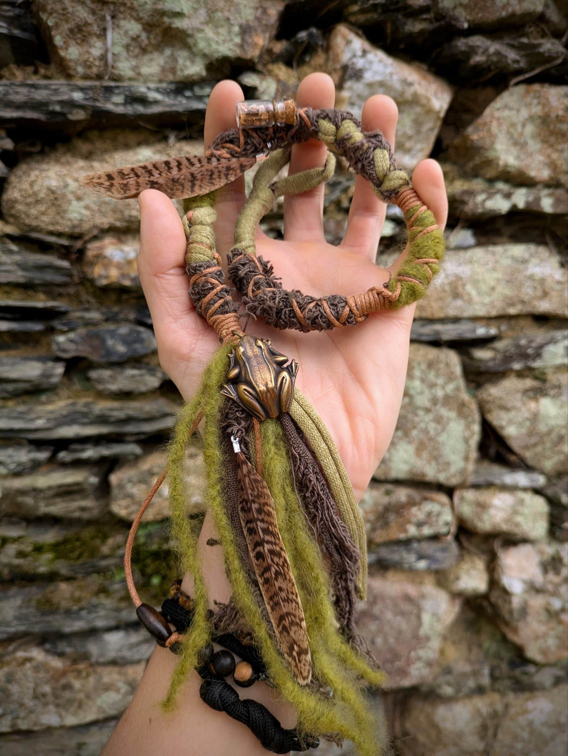 Hairwrap amovible grenouille